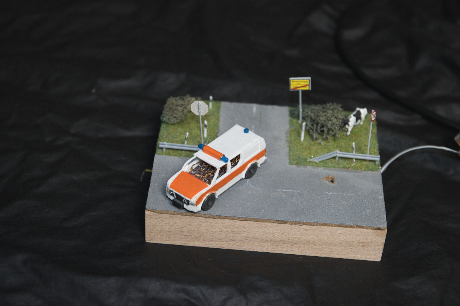 3D-gedrucktes Modellauto